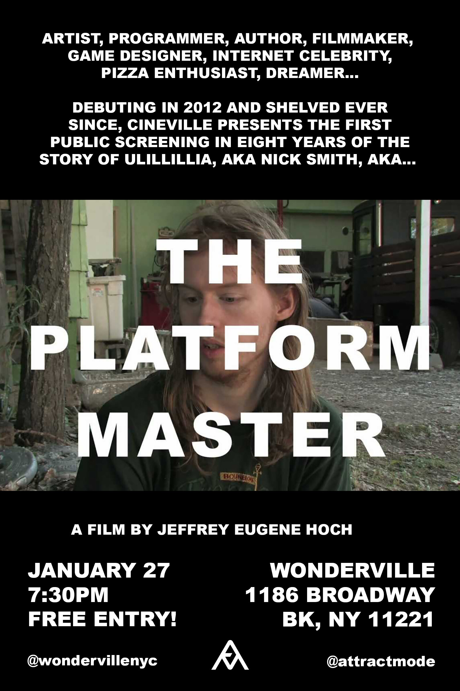 Cineville Presents: The Platform Master — WONDERVILLE